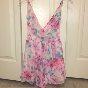 Multicolor floral boutique bought romper